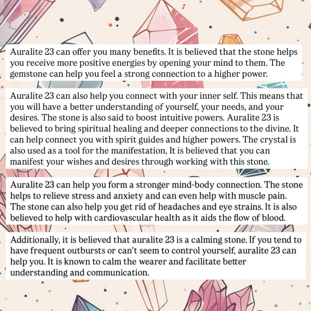 Auralite 23 Bracelet 8mm - Picture 9 of 10